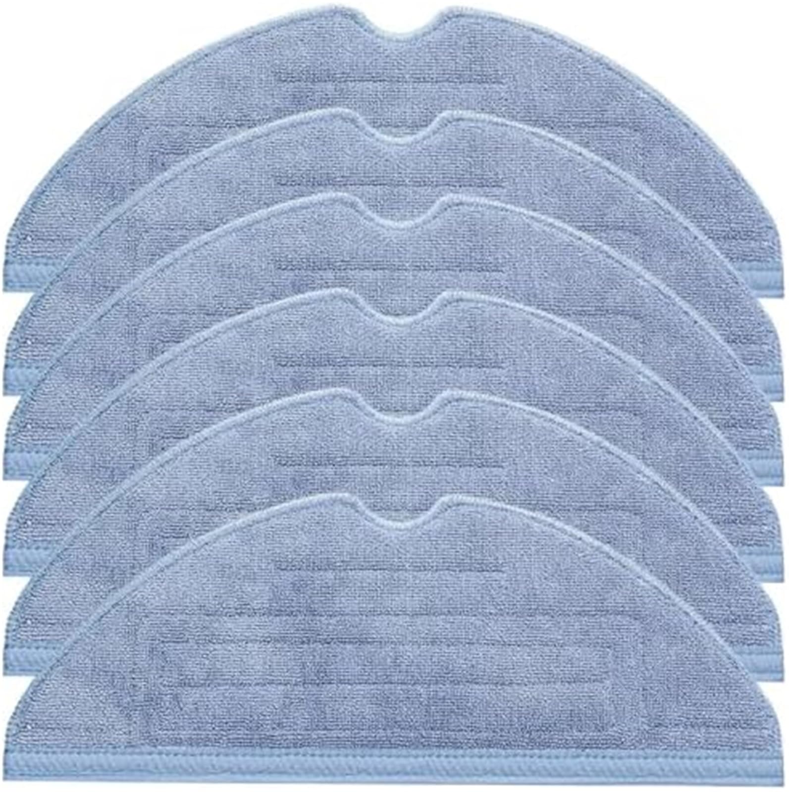 Mthxzy Robot Mop Replacement Pad Pack of 6 Wipes, for Roborock S8 / S7 Maxv Plus Ultra Pro T7 T7S Robot Vacuum Cleaner Microfibre Cleaning Cloth Replacement Parts(BLACK 6 X Wipes)