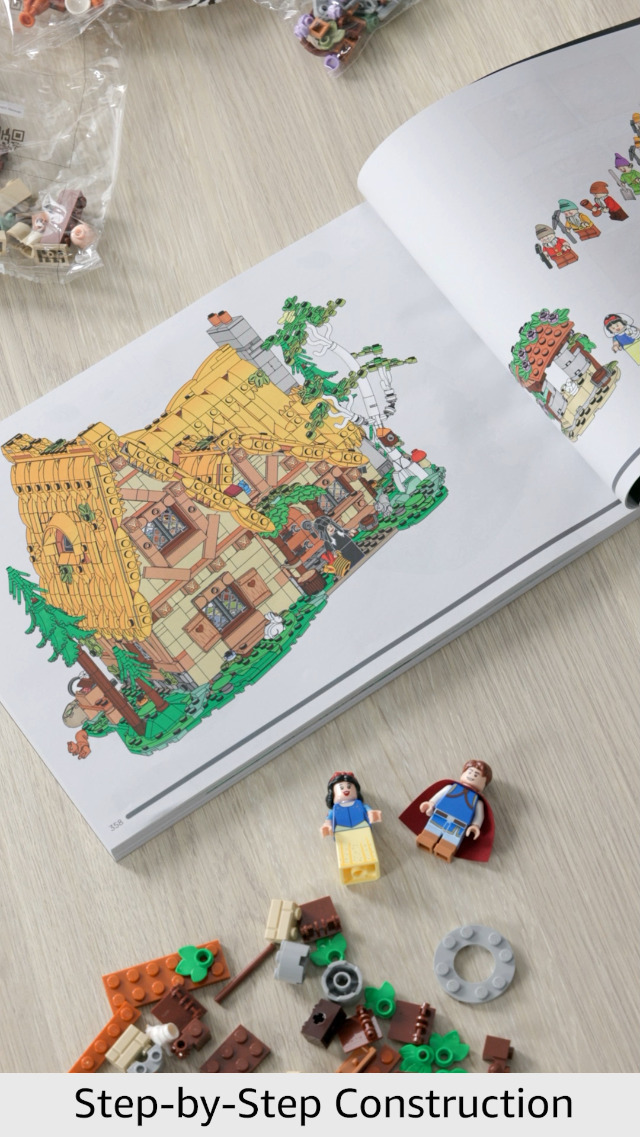 Amazon.com: Lego Disney 43242 - Snow White and The Seven Dwarfs