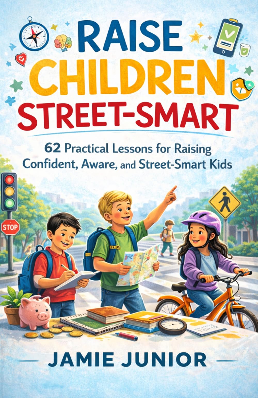 Raise Children Street-Smart: 62 Practical Lessons for Raising Confident, Aware, and Street-Smart Kids.