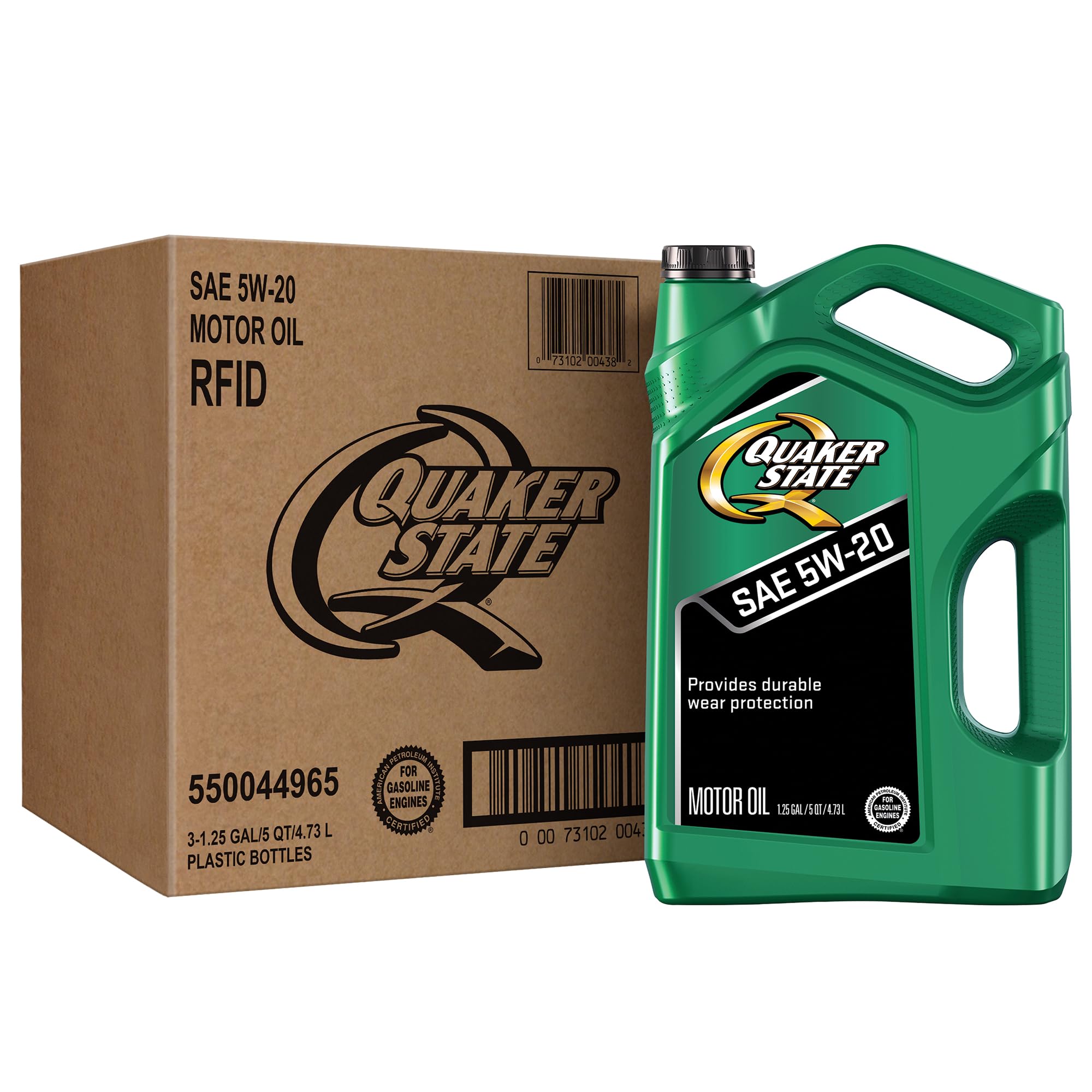 Amazon.com: Quaker State Motor Oil, 5W-20, 5 Quart (3 Pack