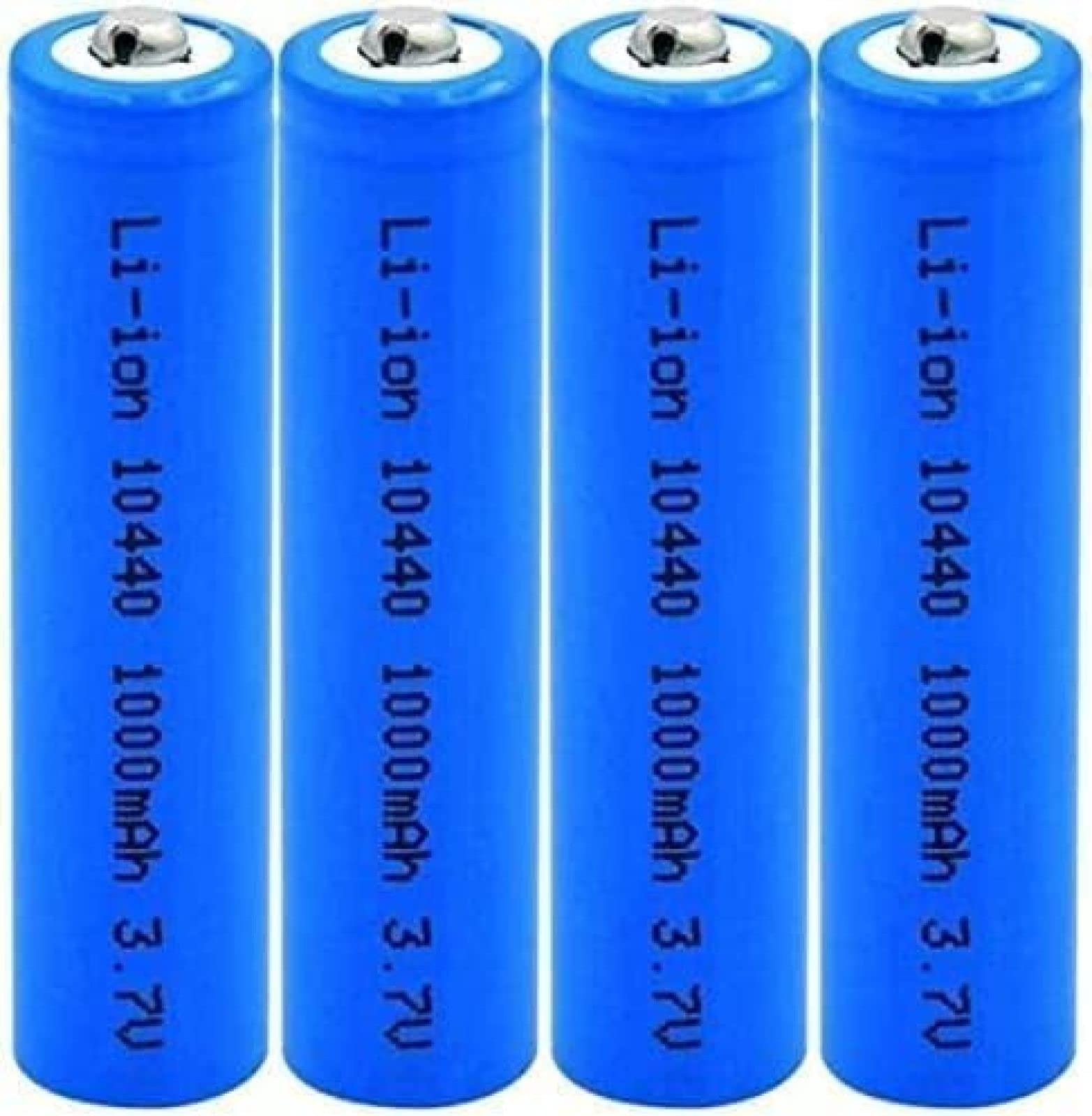 New Ion Batteries 3.7v 1000Mah 10440 Replacement Cells for Electric Razor Moe,4batteries