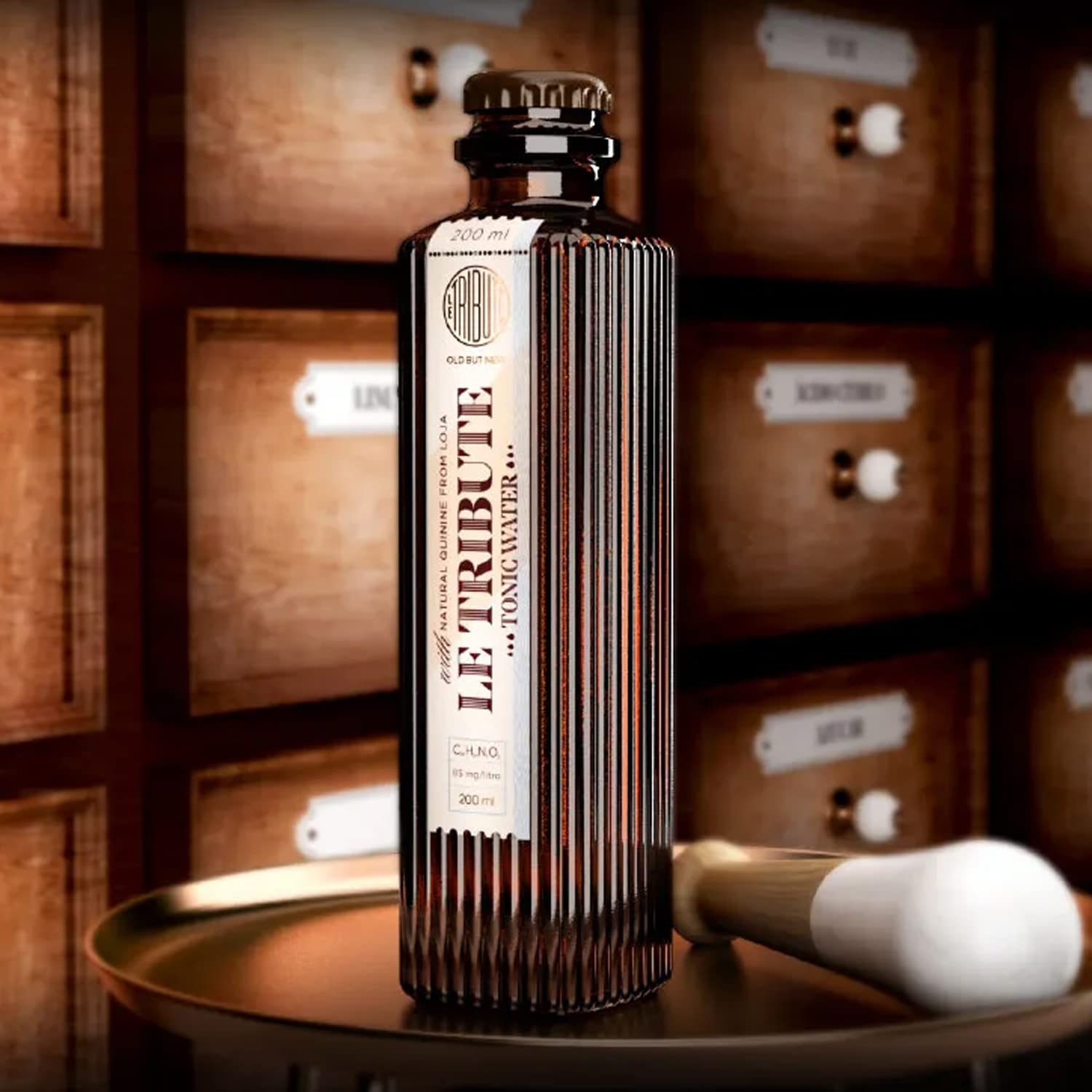 Le Tribute Zitrone Tonic Water, Flasche, Natürlich, Erfrischungsgetränk