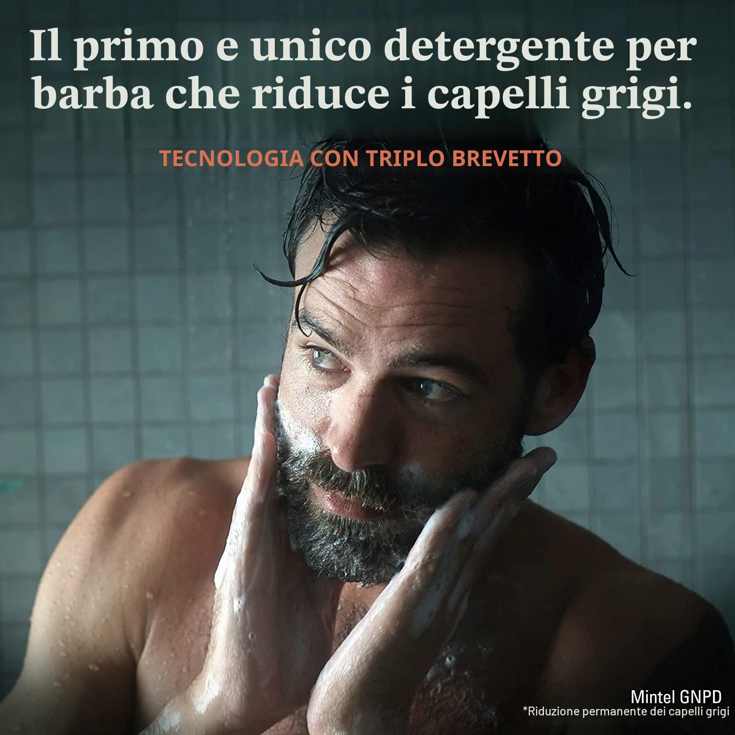 Just for Men Control GX - Shampoo riducente per barba grigia per risultati discreti e naturali, tutte le tonalità 118 ml x 3 unità - Pack Promoo