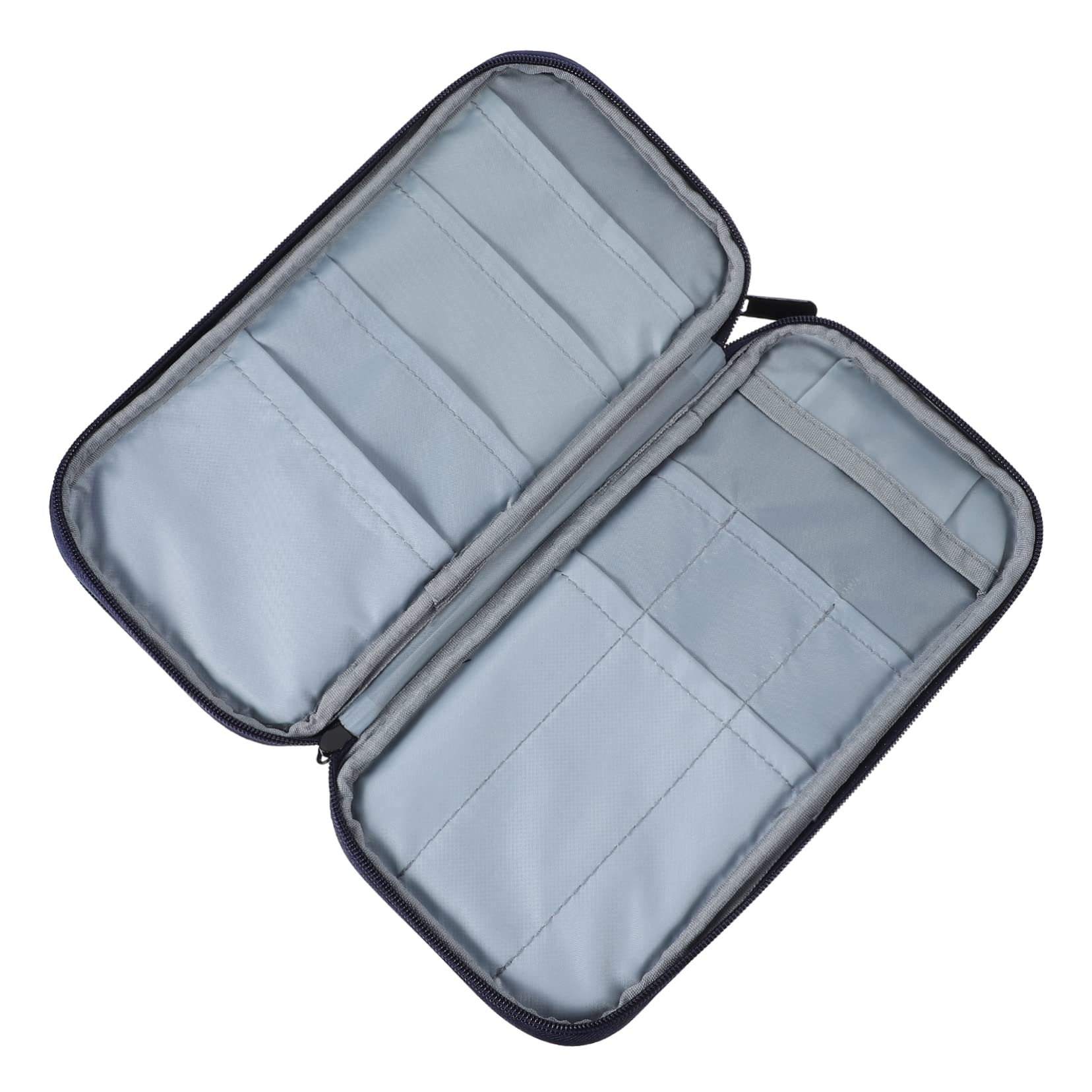 LALAFINA 600d Oxford Knitting Tool Bag Crochet Hooks Set Organizer Portable Yarn Needle Case