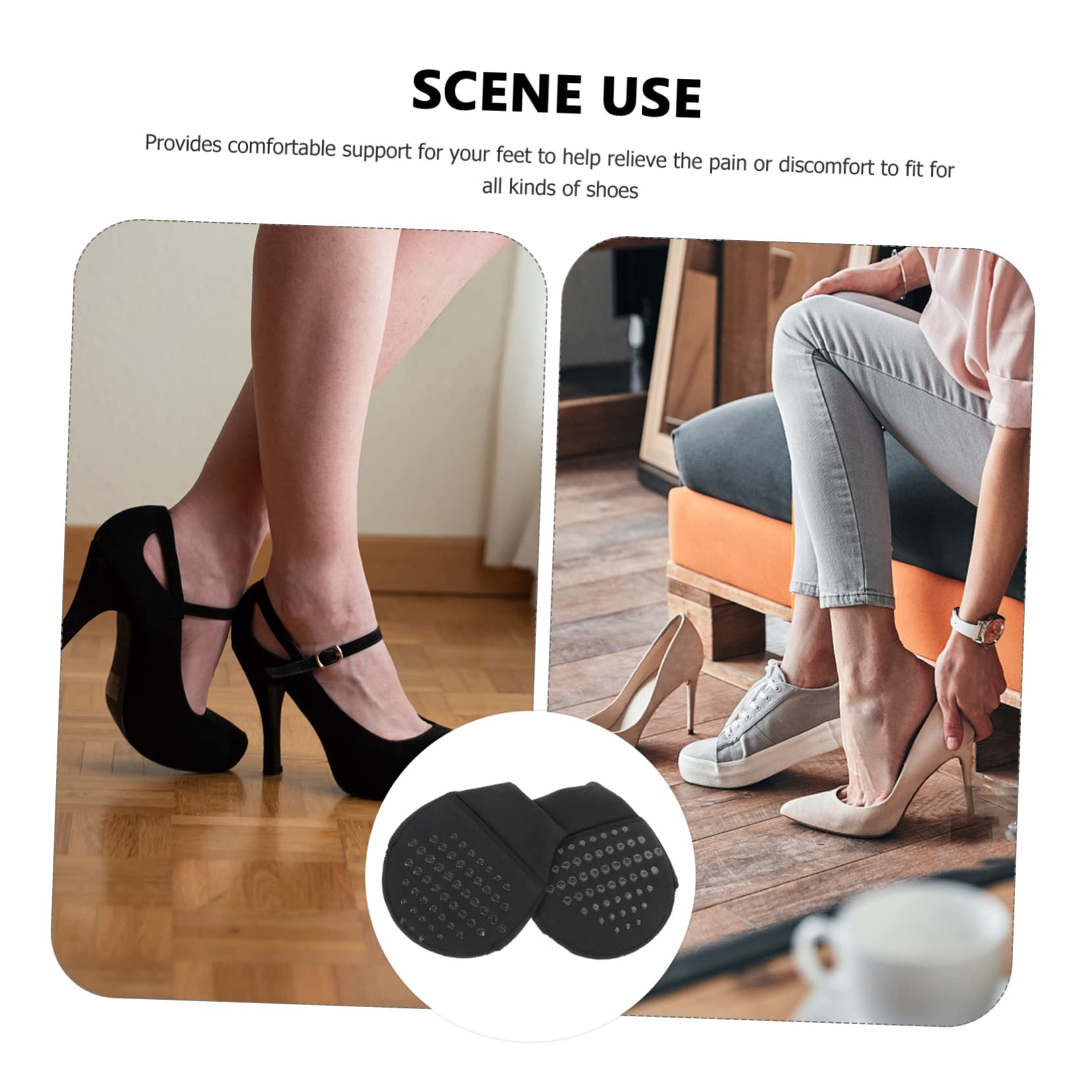 SOLUSTRE 20paare Invisible Toe Topper Socken Für Damen Rutschfeste Halbsocken Für Hohe Absätze Atmungsaktive Bequeme Und Langlebige Fußbekleidung Für Sommer