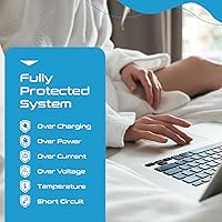 Vista 9 de Ceptics 200 W Voltage Converter, Convert 220 V to 110V for Devices Like Curling Iron, Straightener, Chargers, Step Down World Power Plug - 4 USB PD