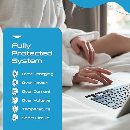 Miniatura 9 de Ceptics Convertidor de voltaje de 200 W, conversión de 220 V a 110 V para dispositivos como rizador, alisador, cargadores, enchufe de alimentación