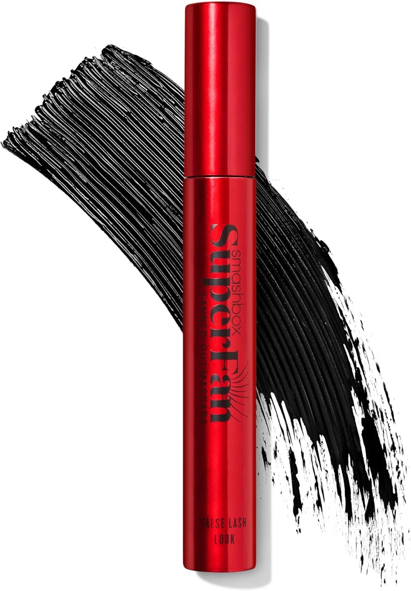 Super Fan Lash Lengthening Mascara | Fanned-Out Volume + Length, Long-Wearing Mascara without Clumping, 0.34 Fl Oz, Black