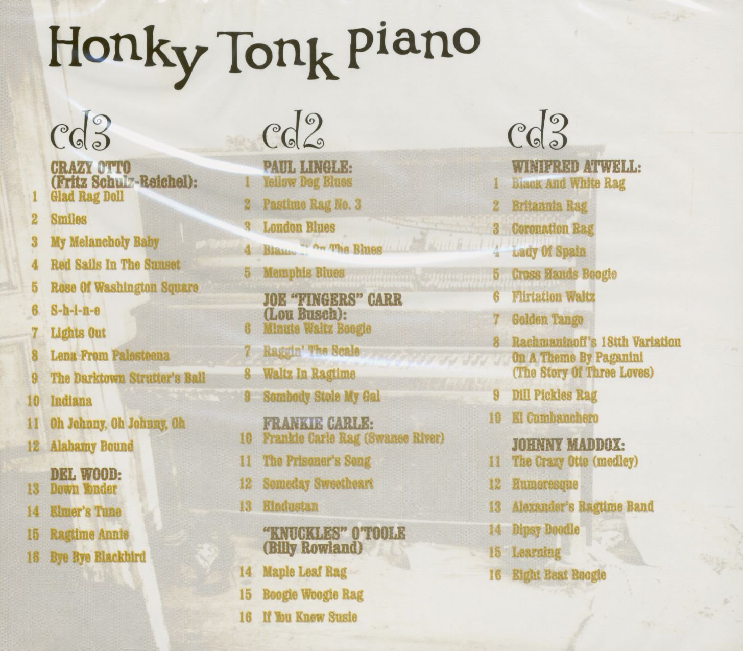 Honky Tonk Piano