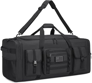 135L 37" Extra Large Duffle Bag for Men - Heavy Duty Duffle Bag for Travel with Adjustable Shoulder Strap Sports Gym Equipment Bag for Soccer/Baseball/Basketball/Hockey