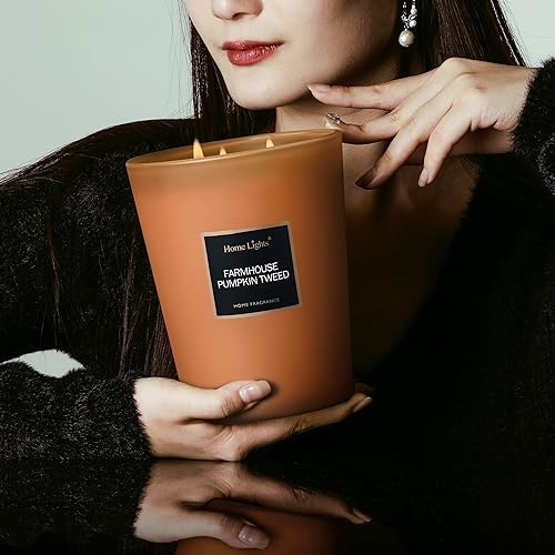 Miniatura 3 de HomeLights Velas Altamente Perfumadas, Grandes de 33.3 oz para el Hogar, Velas de Aromaterapia de Soja Natural, Sin Humo de Larga Duración 130h con