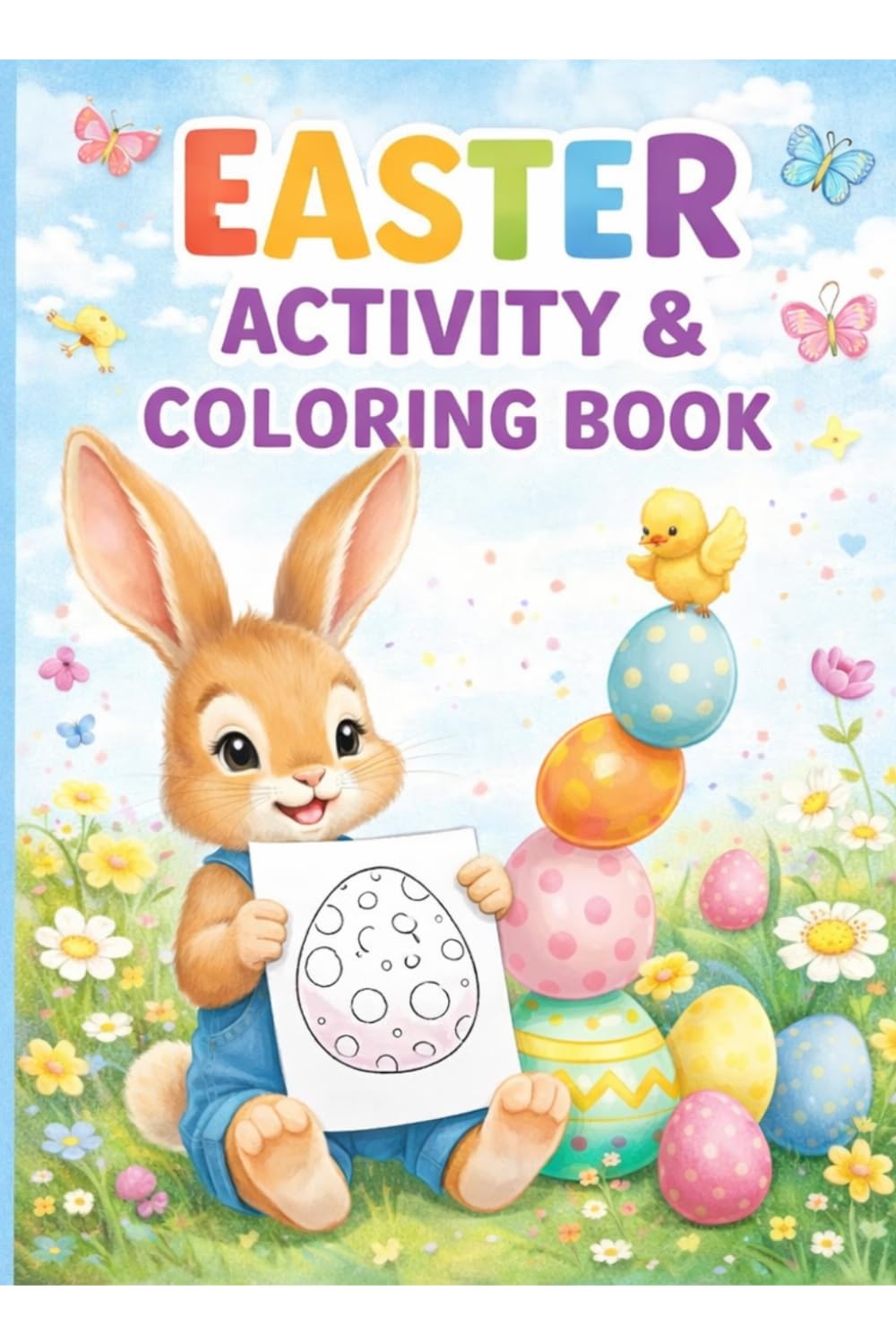 EASTER: Activity and coloring book (Easter book series)