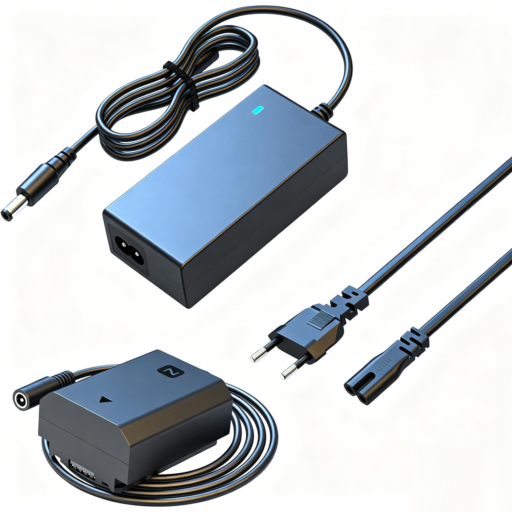 NP-FZ100 AC-Netzadapter/DC-Koppler Dummy Batterie-Kit, für Sony A6600, A6700, ZV-E1, ZV-E10II,A7III,A7SIII,A7C,A7IV,A7R III,A7RIV,A7CR,A7C II,A7RV,Alpha 9,A9II,A9III,A9R,A9S Kamera