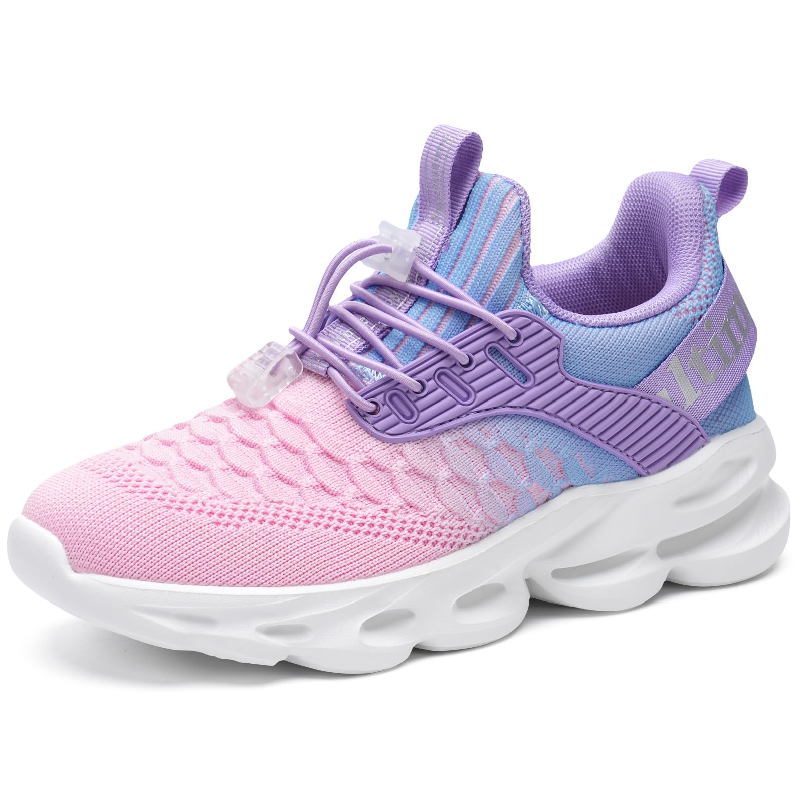 Boys Girls Tennis Shoes Kids Breathable Sneakers Ultra-Light Athletic Running Shoes for T…