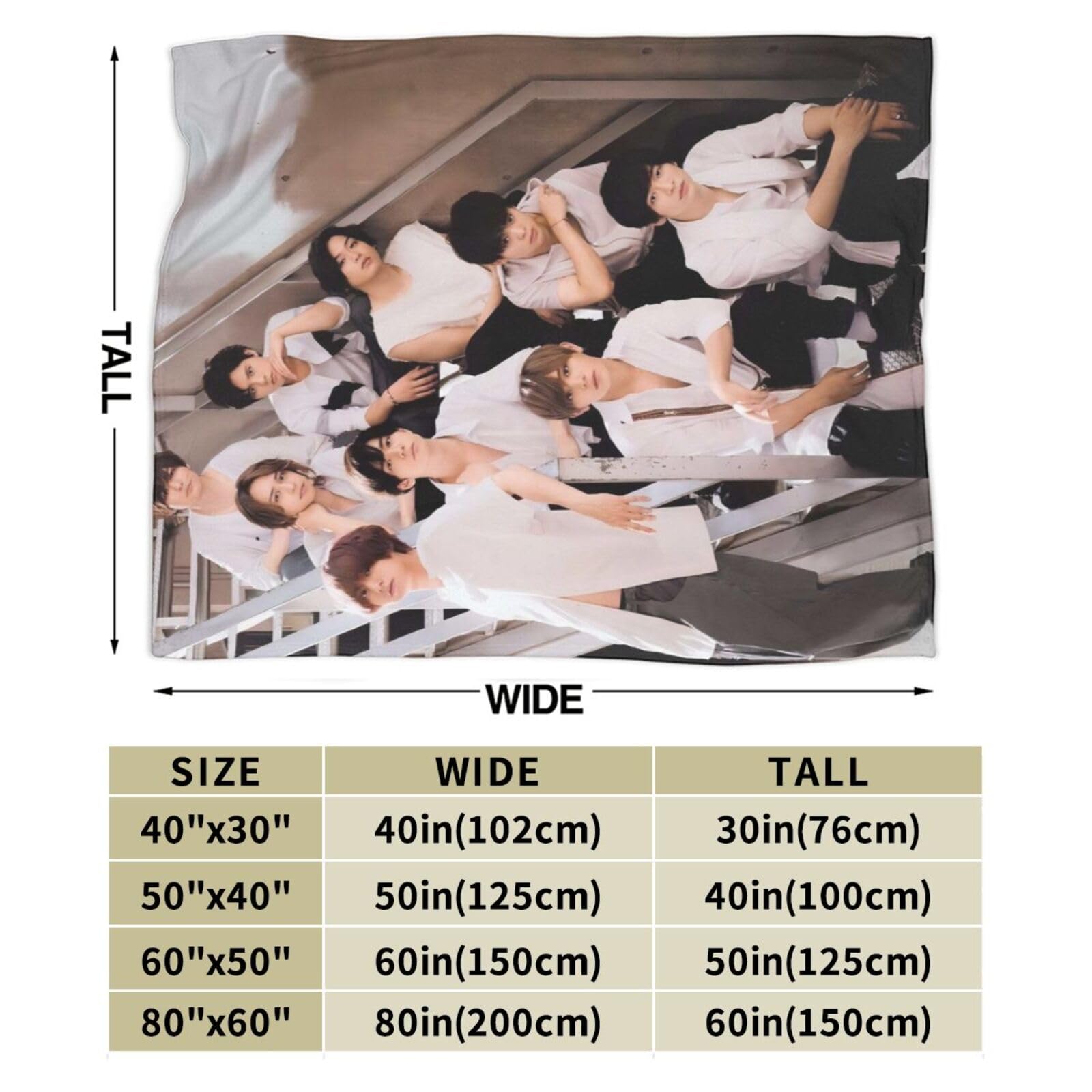 Hey! Say! JUMP ブランケット Amazon.co.jp: Hey! Say! JUMP 9ぷぅ ブランケット ひざ掛け