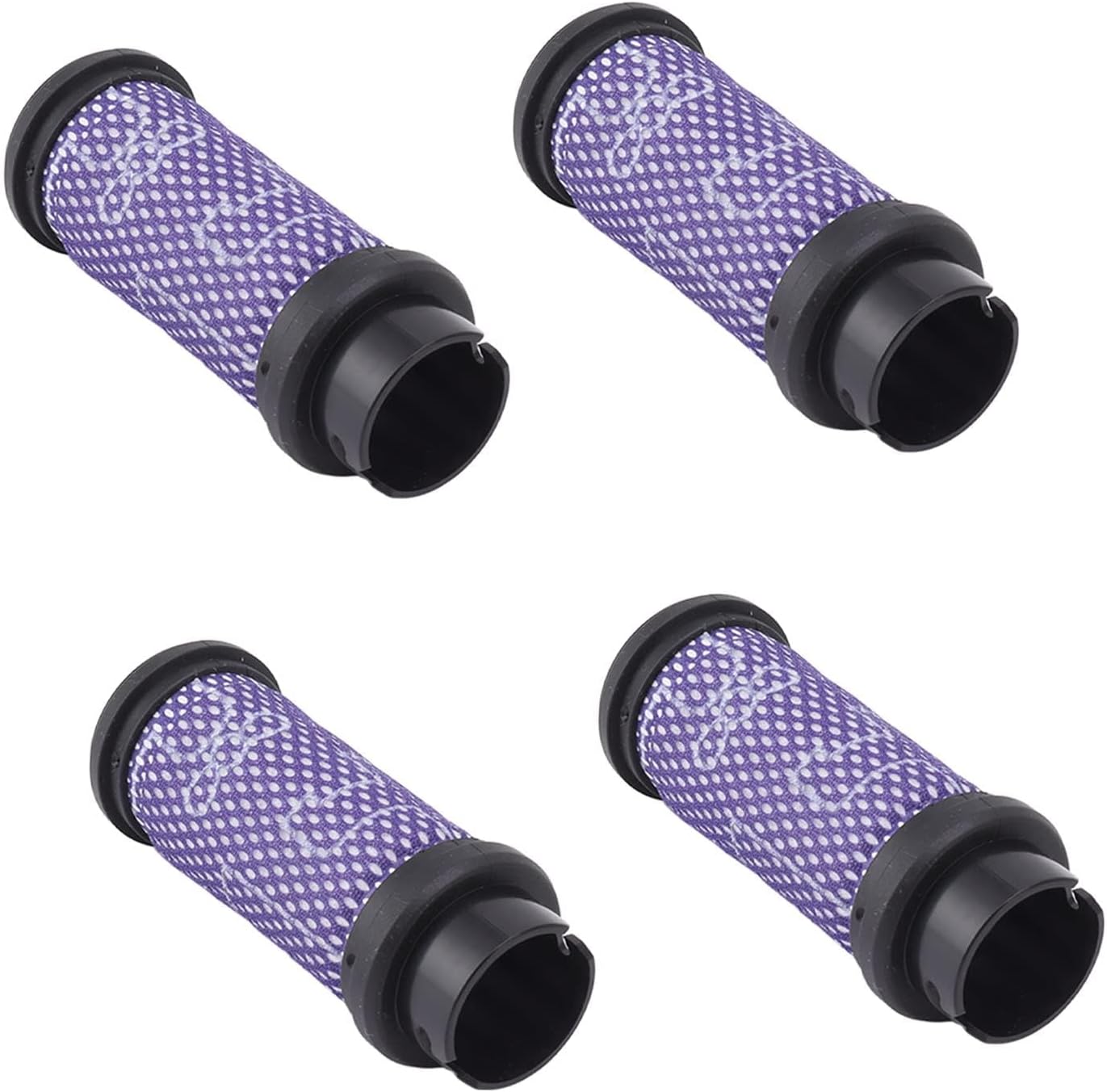 4 Pack S600 S6 Vacuum Filters, Washable Reusable