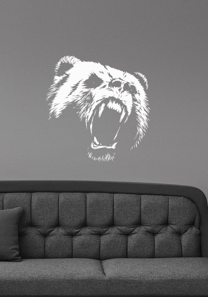 Bear Removable Wall Sticker Vinyl Decal Wildlife Animal Decorations for Home Kids Living Room Bedroom Office Decor br5