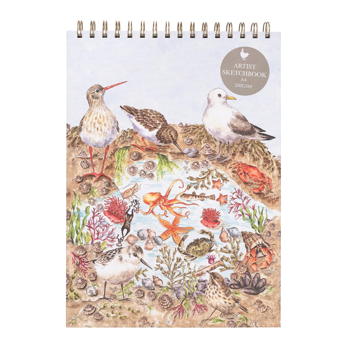 Wrendale Designs Secrets of the Sea' Nature Sketchbook