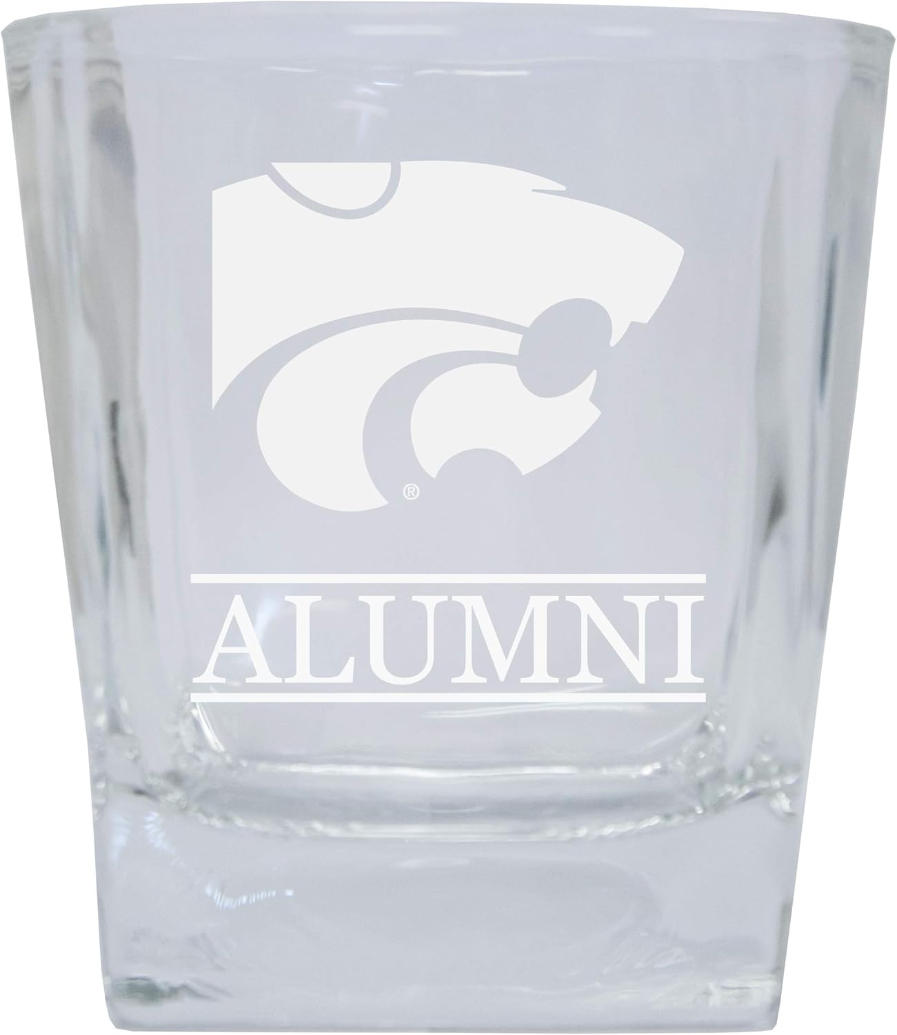 Kansas State Wildcats Etched Alumni 5 oz Shooter Glass Tumbler 2-Pack Officially Licensed Collegiate Product