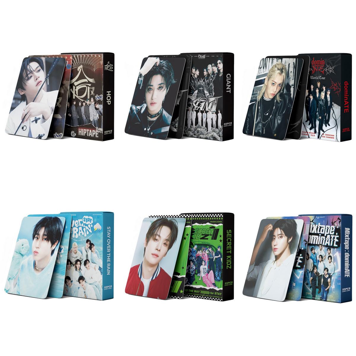 Amazon.com: 6Pack/330Pcs Skz Photocards Set Stray Album Photo