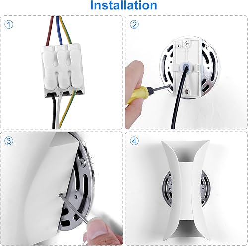 Miniatura 8 de Kawell Lámpara de pared moderna creativa de 10 W, lámpara de pared LED hacia arriba hacia abajo, impermeable, IP65, lámpara de pared de aluminio,