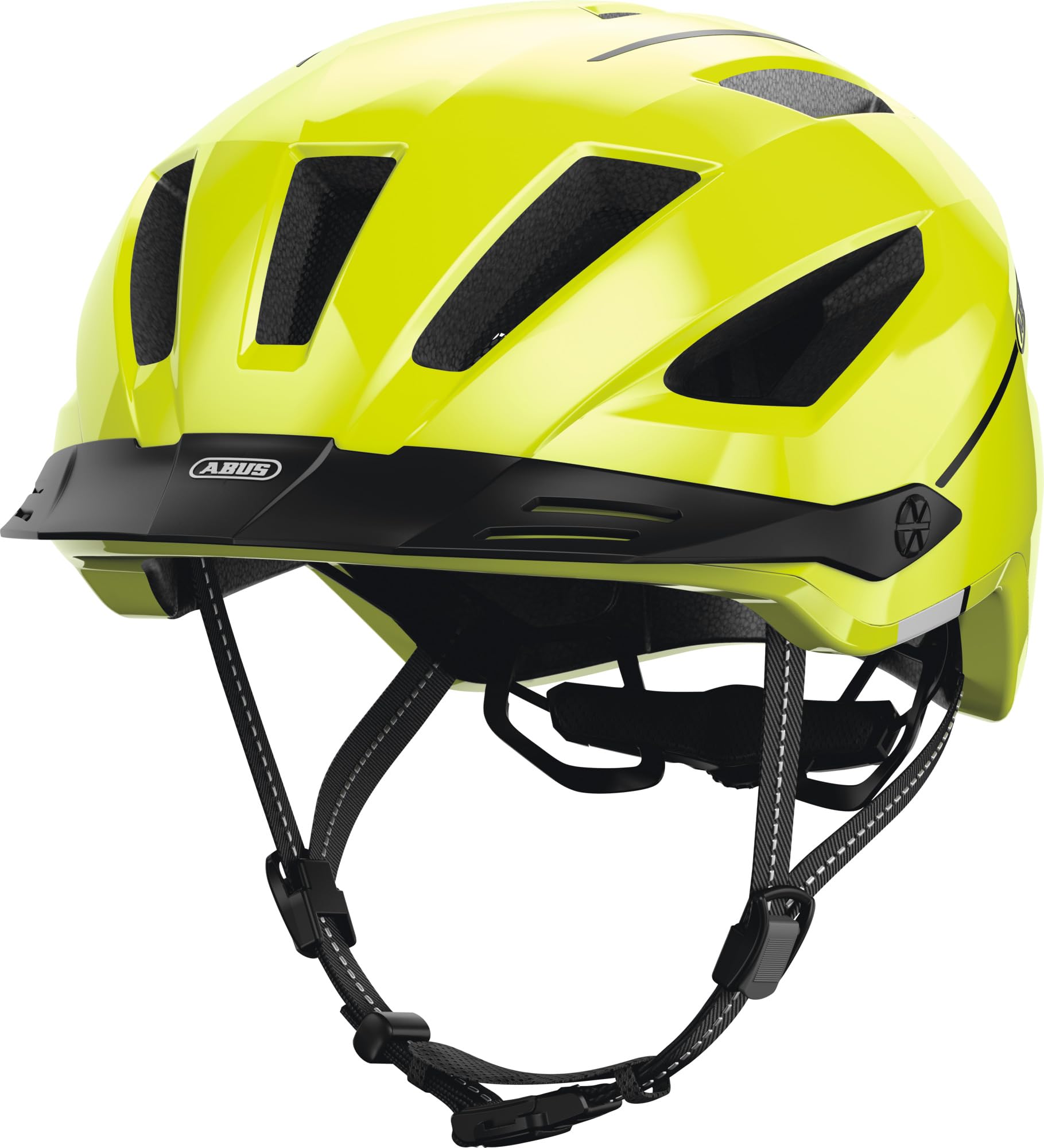 ABUS Casque de Ville Pedelec 2.0 MIPS - Casque de vélo avec feu arrière, visière, Capuche Anti-Pluie et Protection Contre Les Chocs MIPS - pour Femmes et Hommes