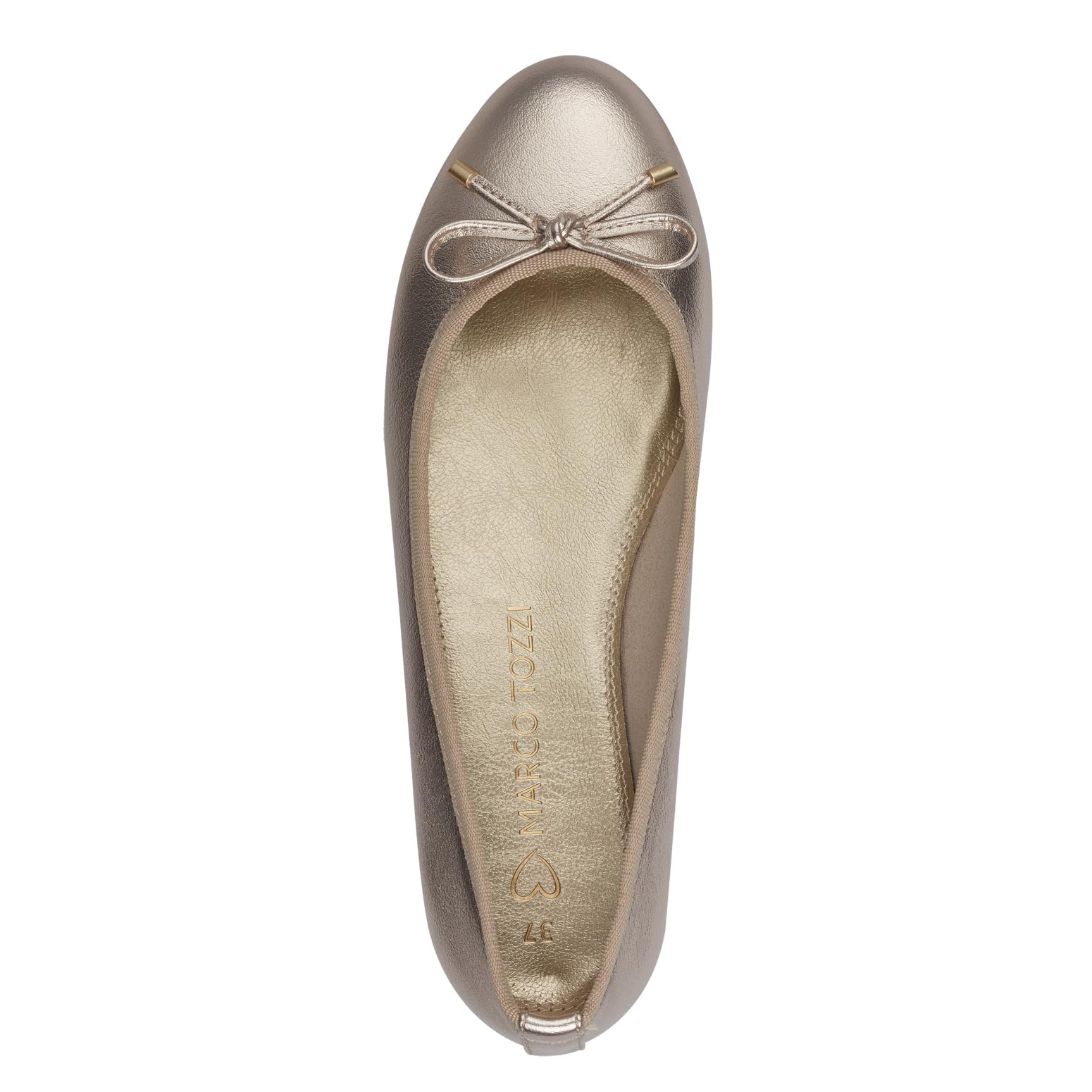 MARCO TOZZI Donna Ballerine morbido Feel Me plantare morbida fodera interna Vegano Vegano
