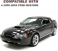 Vista 5 de JSBOYAT Par de montaje de faros delanteros para Ford Mustang 1999-2004 [tipo halógeno de fábrica] Par de repuesto de faros delanteros estilo OE