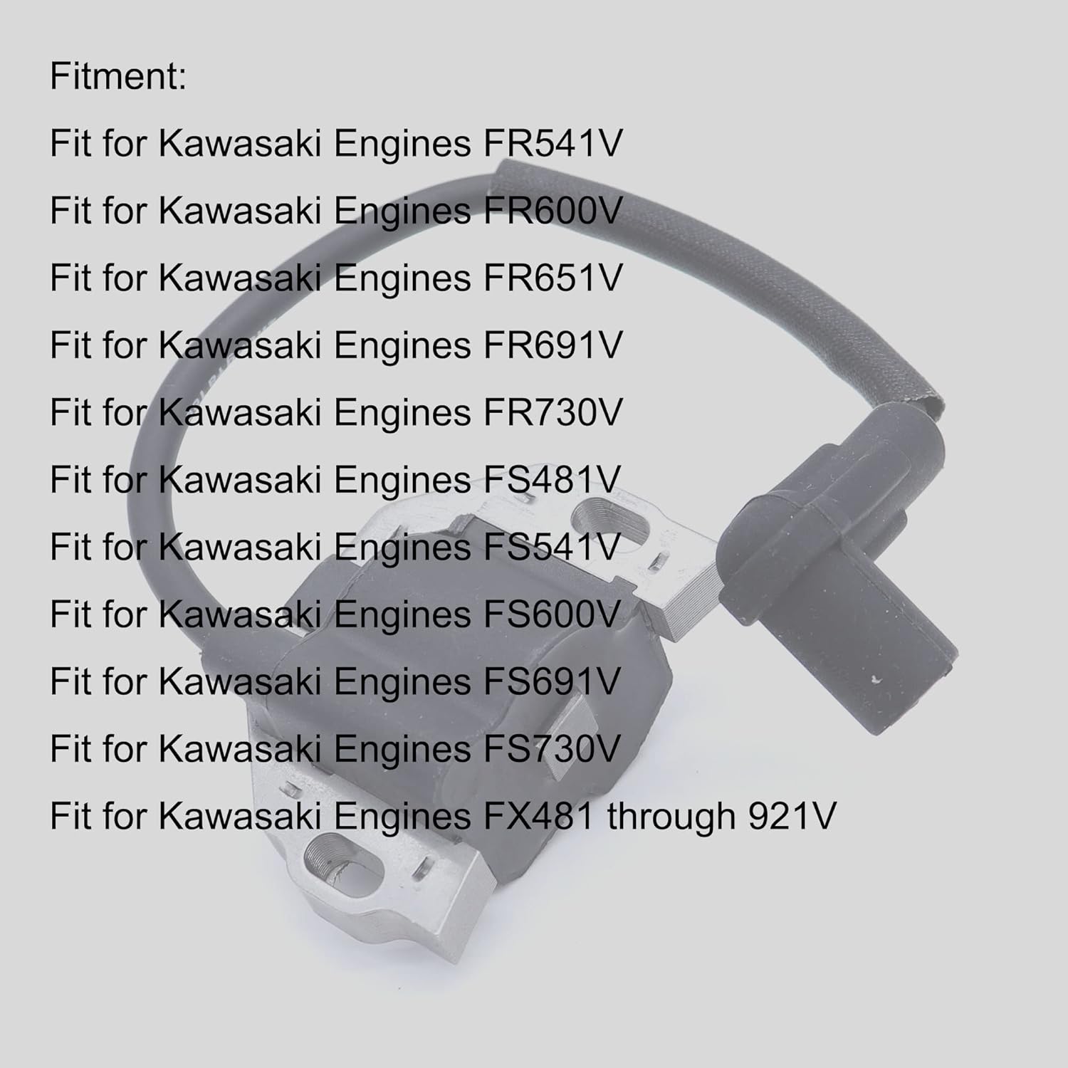 2 Pcs Ignition Coils Fit for Kawasaki FR FS FX Series Engines 481V, 541V, 600V, 651V, 691V 730V Replaces 21171-0743, 21171-0711,21171-0738