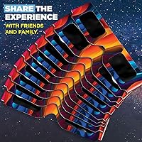 Vista 5 de Medical king Solar Eclipse Glasses 2024 CE and ISO Certified Approved 2024 Safe Shades for Direct Sun Viewing (Pack of 5)