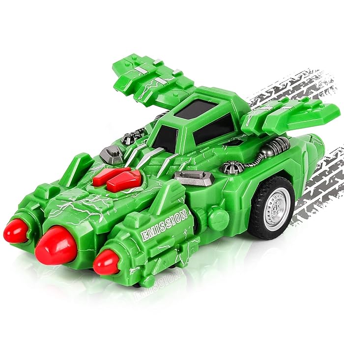 Buy Shayson Pull Back Cars, 3 in 1 Catapult Race Car Toys with Eject