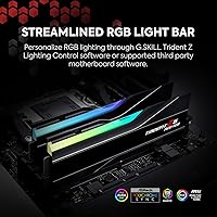 Vista 3 de G.SKILL Trident Z5 Neo RGB Series DDR5 RAM (AMD Expo) 48 GB (2 x 24 GB) 6400MT/s CL32-39-39-102 1.35V Memoria de computadora de escritorio U-DIMM