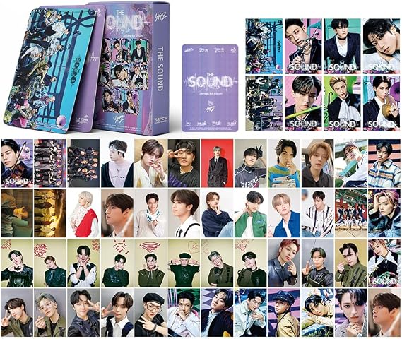 5 Pack / 275 Pcs Stray Kids 5 Star Lomo Card Kpop Photocards Greeting Card with Postcards Box