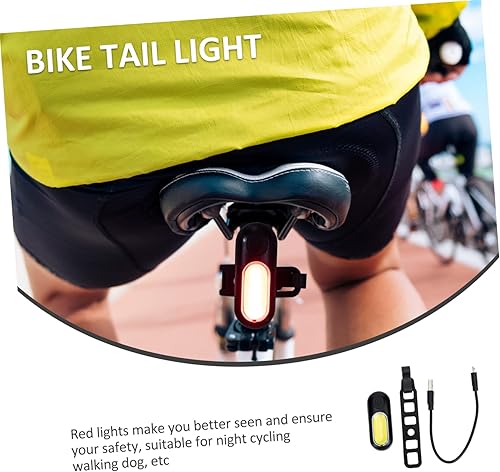 Miniatura 3 de YARNOW 1 Set Running Lights Bike Reflectors LED Safe Bike Lamp Bike Tail Light Bike Tail Lamp Walking Dog LED