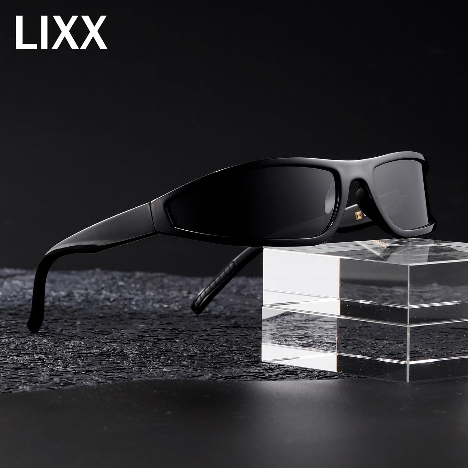 LIXX Polarized Wrap Around Sunglasses for Men Women Simple, Lightweight and Comfortable TR90 Frames UV400 Fashion Glasses - Image 6