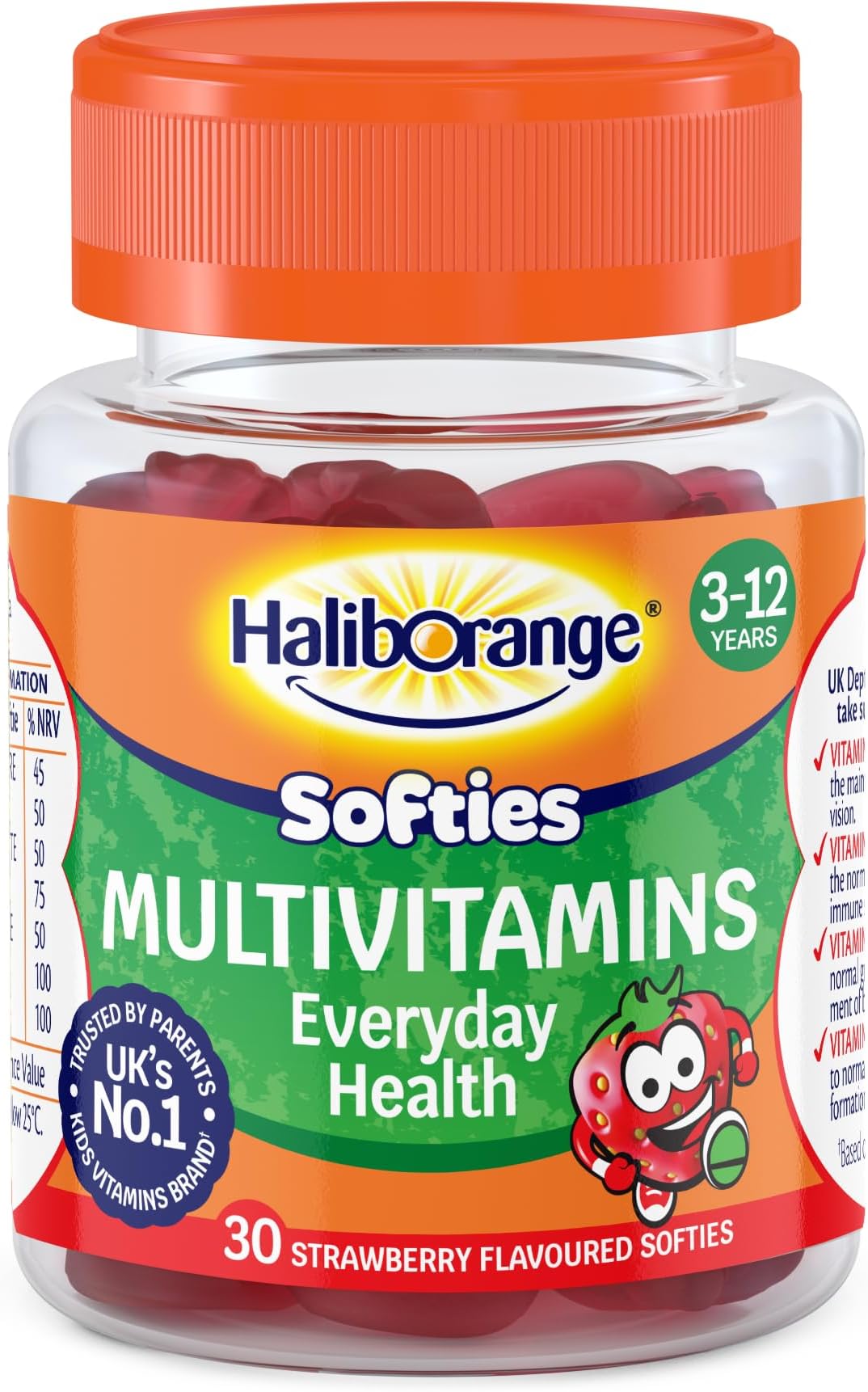Haliborange Kids Multivitamin Strawberry Softies 30
