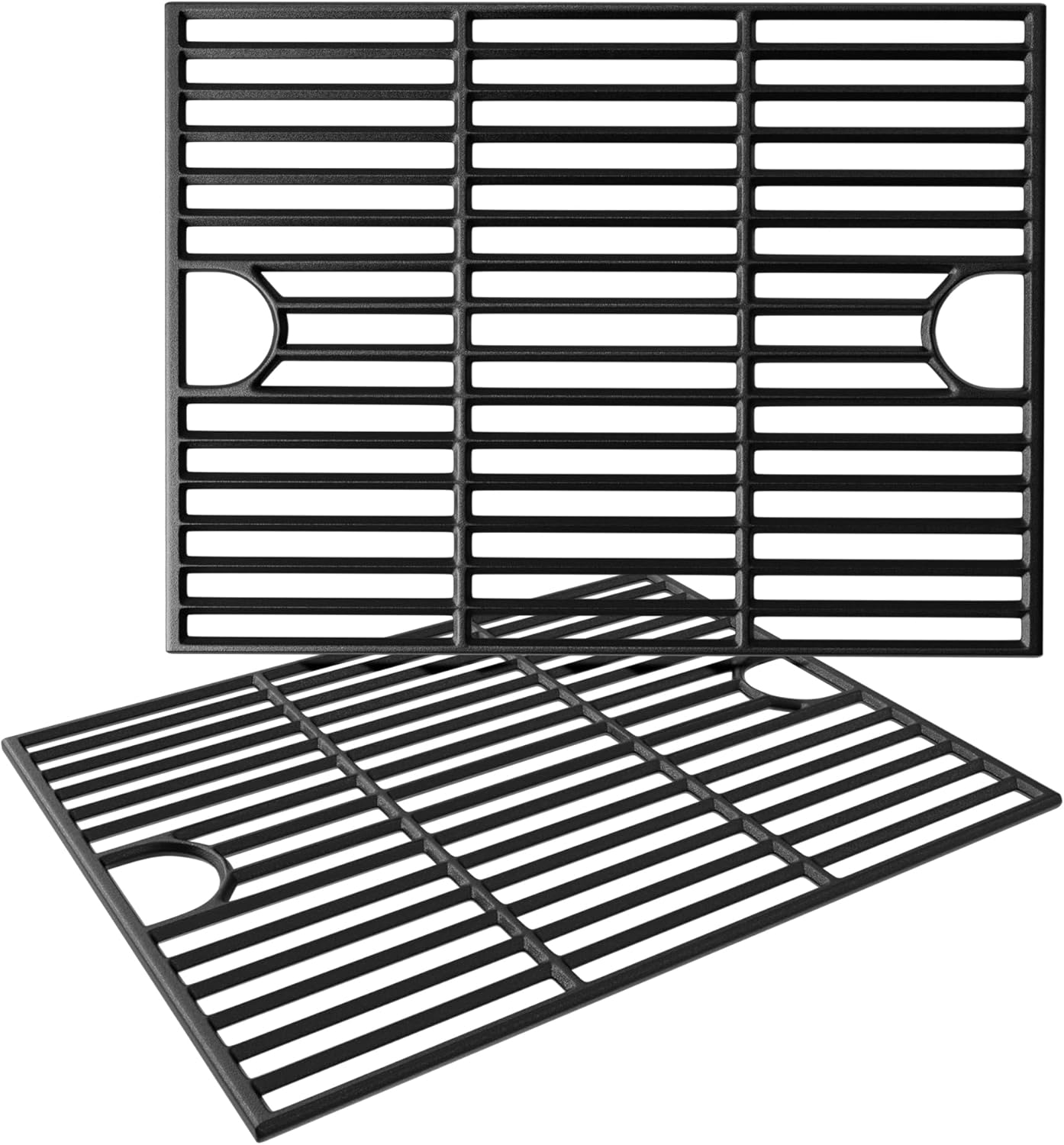 Grill Grates Replacement for Nexgrill 4 Burner 720-0830H 720-0783E, 5 Burner 720-0888N 720-0888 720-0697, Charbroil 4 Burner 463241113 463449914, Kenmore 720-0670A and Others,17"x13 1/4" ,2 Pack