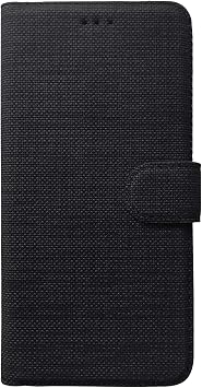 Microsonic Samsung Galaxy S10E için Kılıf Fabric Book Wallet Siyah [Galaxy S10e ile Uyumlu Kılıf - Siyah]