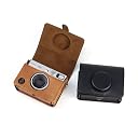 Breatoi Protective Camera Case for Mini EVO Horizontal PU Leather Bag with Adjustable Shoulder Strap-Brown (Camera not Included) gallery image
