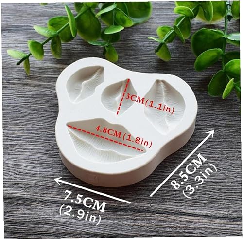 Miniatura 4 de Molde de silicona sexy para labios en forma de fondant, molde de pasta de goma de chocolate, moldes de artesanía de azúcar, herramientas de