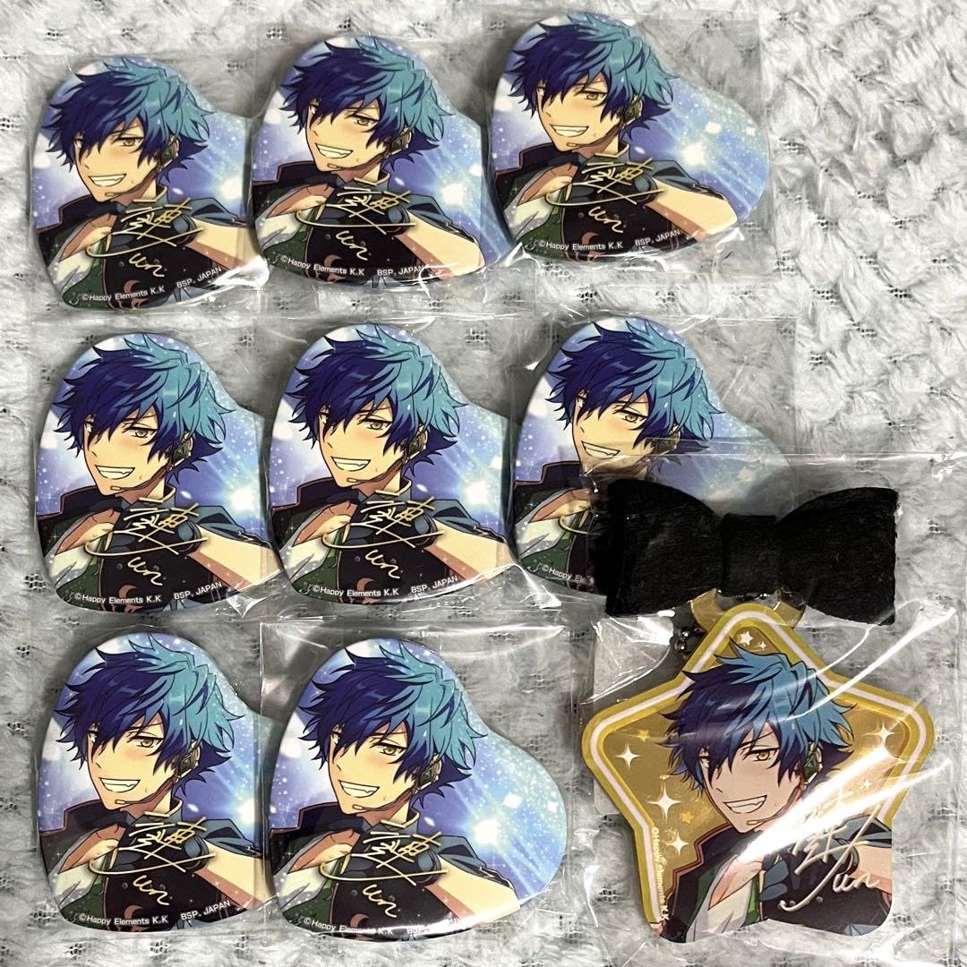 漣ジュン とるパカ セット あんスタ 巴日和 漣ジュン とるパカ ハート缶