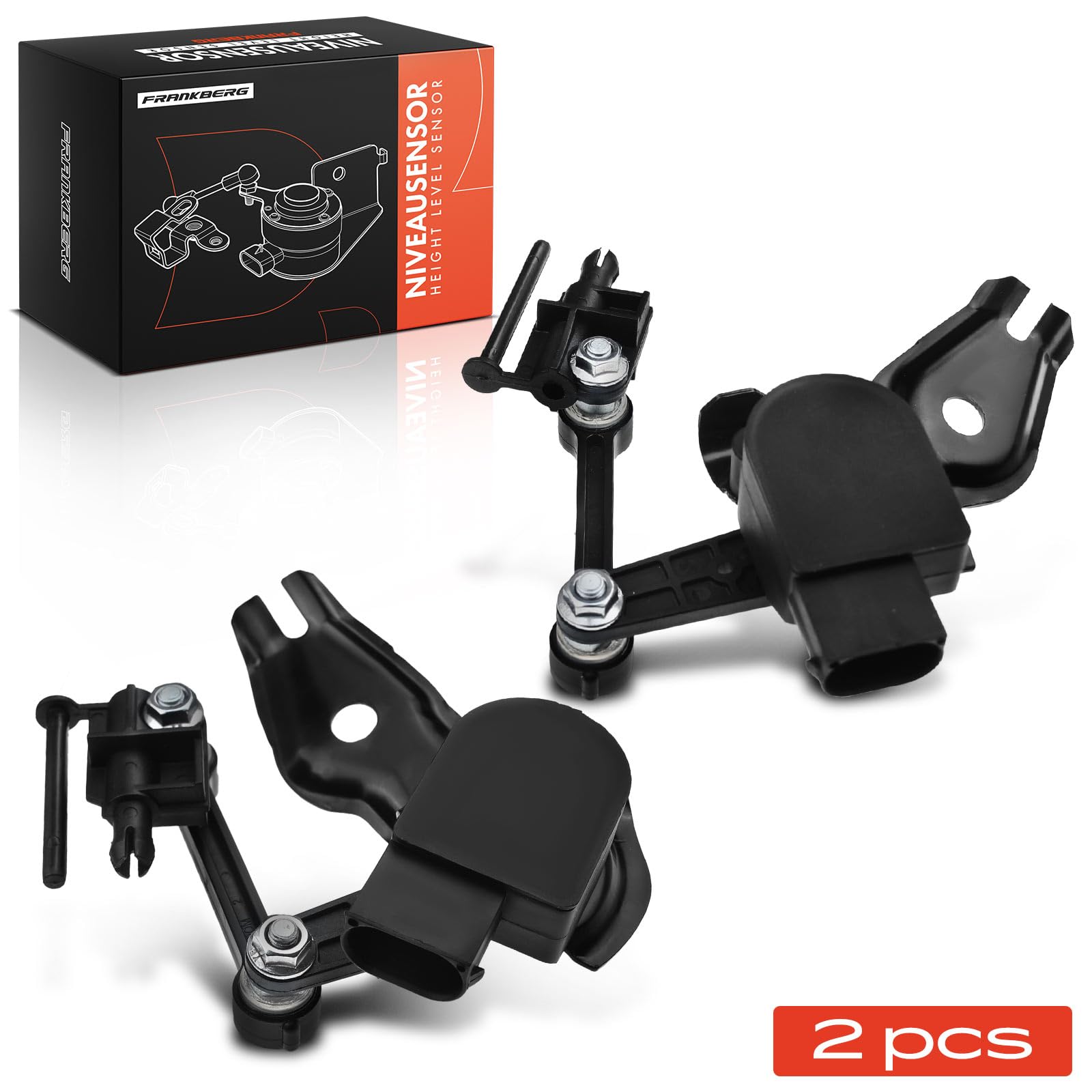 2x Höhensensor Niveauregulierung Vorne Links Rechts für Q7 4LB 4L T-o-u-a-r-e-g 7L6 7L7 7LA 2002-2015 7L0616214C