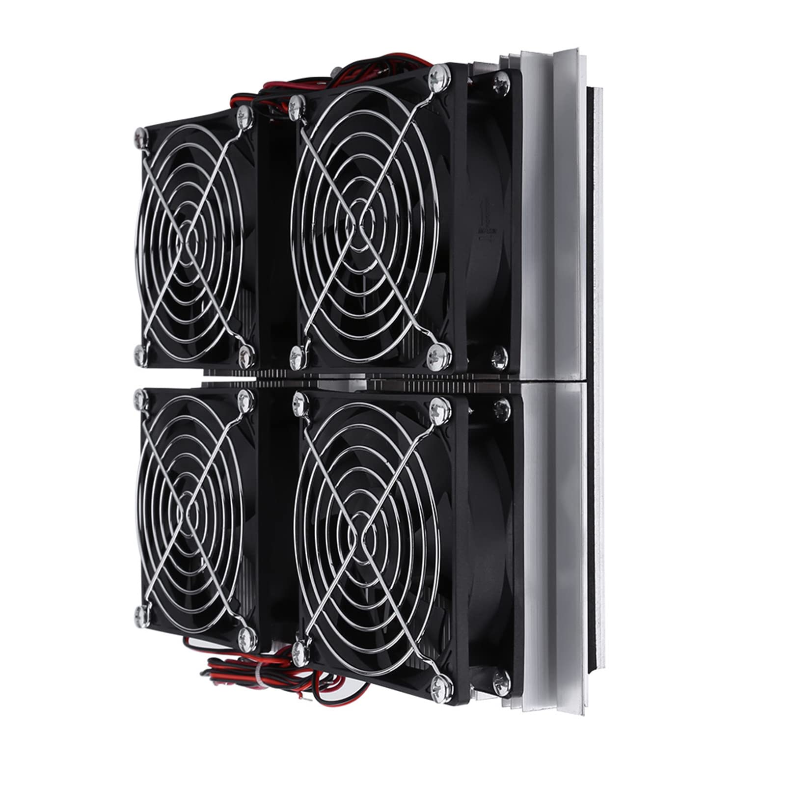 Jiawu Półprzewodnikowa Płyta Chłodnicza o Mocy 240 W, Termoelektryczna Chłodnica Peltiera, Układ Chłodzenia z zimną płytą, Półprzewodnikowa Płyta Chłodząca z płytą aluminiową 235 X 200 Mm, do Testów W