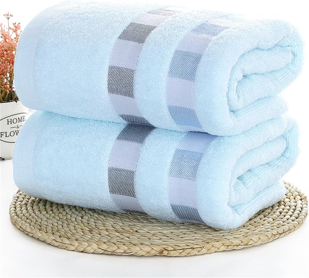 Towel Plain Household Couple Adult Bath Towel Thickened Soft Absorbent Cotton Towel