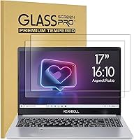 Vista 10 de Paquete de 2 protectores de pantalla de vidrio templado de 15.6 pulgadas para laptop de 15.6 pulgadas