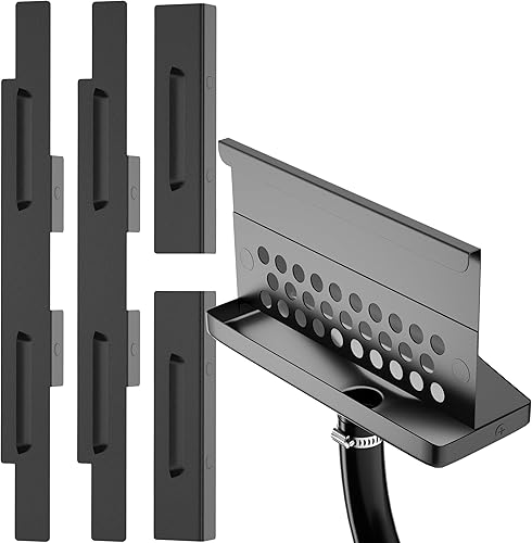 Protectores contra el viento y embudo de drenaje de grasa trasero para plancha Blackstone de 17 pulgadas, combo de accesorios para plancha