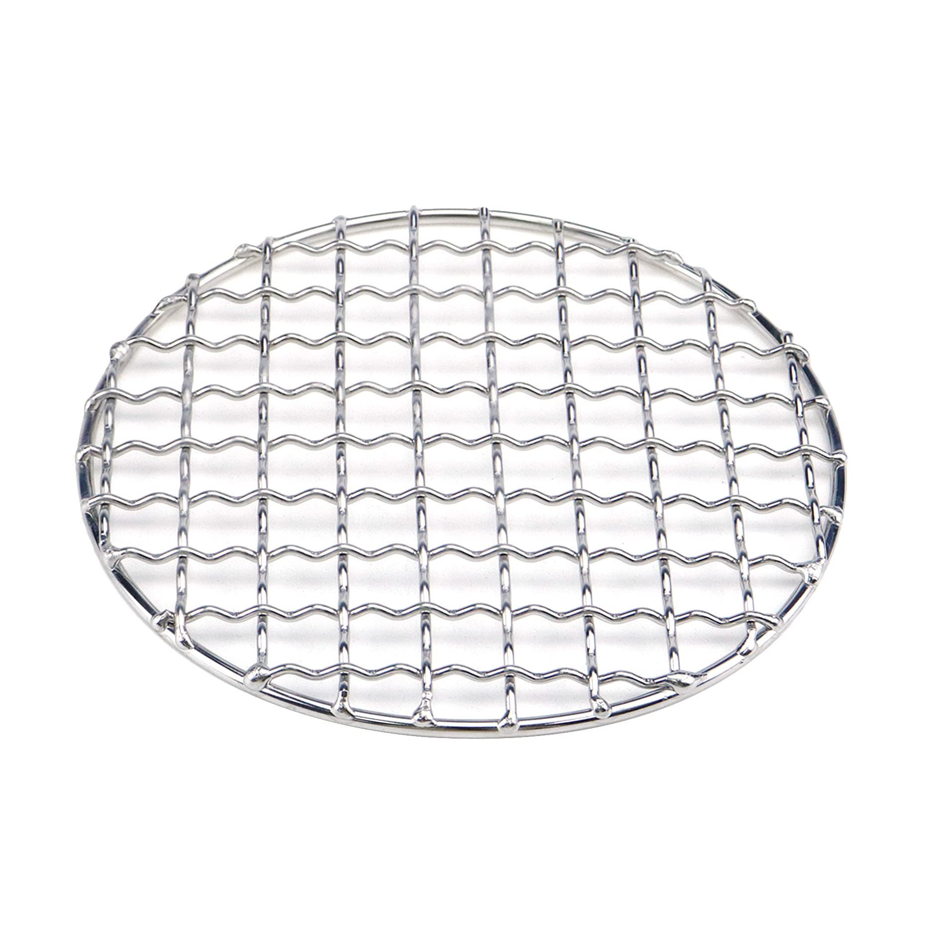 Rejilla de refrigeración de acero inoxidable para barbacoa, rejilla redonda para hornear, 130 mm
