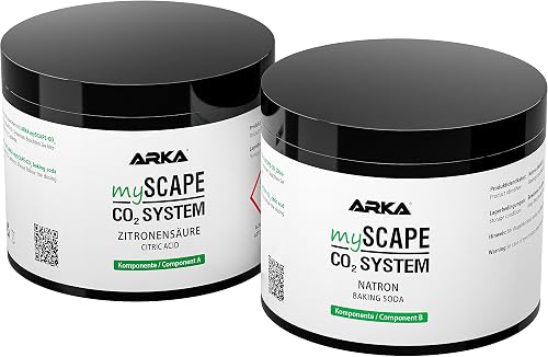 Recambio CO2 Acuario 2X 400 g - myScape Ácido Cítrico Bicarbonato