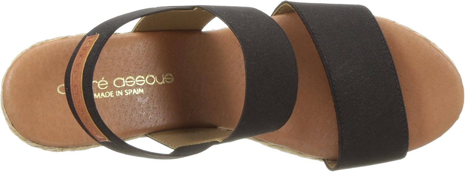 André Assous Women's Allison Espadrille Open Toe Wedge Sandal - Image 5