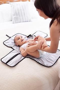 Bebek Alt Açma Bakım Çantası Organizerli Anne Bebek Yenidoğan Değiştirme Minderi Bb-503